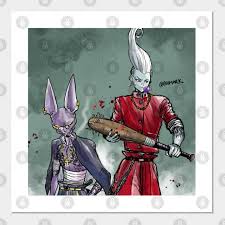 Maybe you would like to learn more about one of these? Beerus Whis In Gangster Styles Dragon Ball Super Posters And Art Prints Teepublic