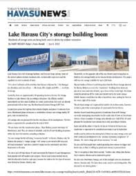 lake hav city s storage building