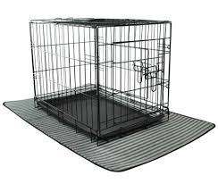 dii x large gray stripe cage mat