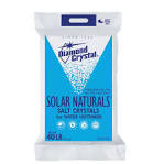 Solar salt water softener