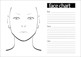 Makeup Face Template Printable Cyclotourisme Indre Ffct Org