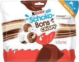 Kinder Ferrero Schoko Bons x10 Party Bags Children's Chocolate Crispy