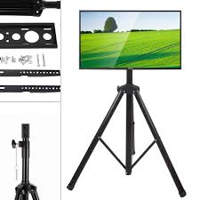 portable floor stand height mount lcd