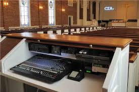church audio video performance lighting