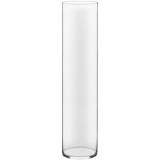 Decorative Clear Glass Cylinder Vase