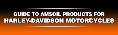 Amsoil Certified Dealer Harley Davison Oil Chart