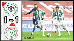 Konyaspor 1 - 1 Çaykur Rizespor | Maç Özeti | S