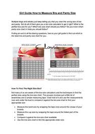 How To Measure Bra Panty Size By Clovia Issuu