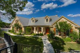 picturesque hill country style home