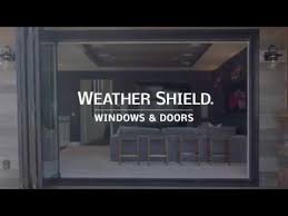 Weather Shield Bi Fold Patio Door