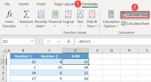 How To Stop Auto Calculation In Excel