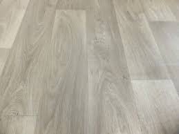 grey wood plank vinyl flooring kitchen