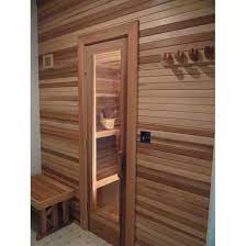 Residential Sauna Door 16 X67 Rain