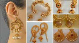 best earring designs in gold
