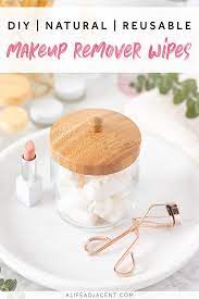 natural diy makeup remover wipes