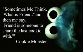 This is a collection of 53 quotes and sayings on monsters. Wise Words From Monsters Monster Koekjes Vriendschapscitaten Citaat Vriendschap