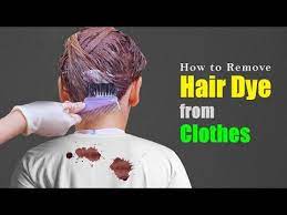 how to get hair dye out of clothes 6