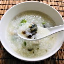 Pork Congee with Century Egg - A Savory Breakfast Delight