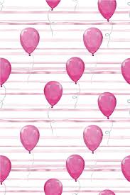 pink balloons cute baby background