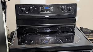 Whirlpool Electric Glass Top Stove For