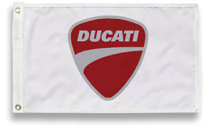 ducati motorcycles flag