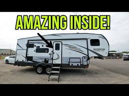 tiny awesome fifth wheel rv rockwood
