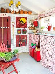 storage ideas for your potting shed