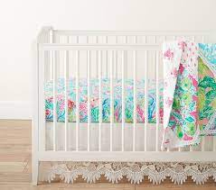 Lilly Pulitzer Party Patchwork Crib