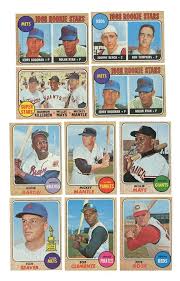 Estimated psa 10 gem mint value: 1968 Topps Baseball Card Set Extra Nolan Ryan Rookie 599