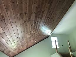 Consider adding plank ceilings, which make rooms look larger and offer a warm, traditional feel. Tongue And Groove Wood Paneling Northern Log