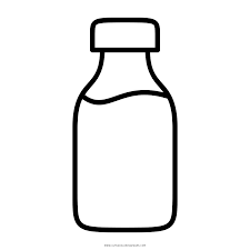 Como hacer espuma a la leche. Dibujo De Botella De Leche Para Colorear Ultra Coloring Pages