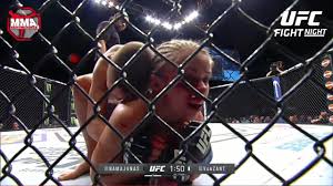 Formery a model, paige vanzant was one of the hottest female ufc. Bloody And Deadly Battle Rose Namajunas Vs Paige Vanzant Youtube
