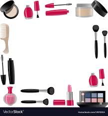 cosmetics isolated royalty free vector