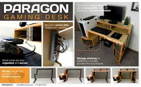 May 1, 2021 this site. Wooden Paragon Gaming Desk Design Gaming Desk Designs Paragon Gaming Desk Gaming Desk