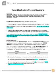 View balancing chemical equations.docx from chemistry 101 at center high school. Balancing Chemical Equations Gizmo Answer Key Mole Ratio Practice Worksheet Answer Key Mychaume Com Kindle File Format Balancing Chemical Equations Gizmo Answer Key Nomer Rix