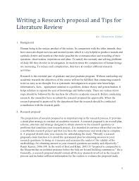 Sample literature review    
