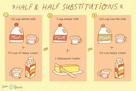 As the name suggests, half and half is made up of half whole milk and half cream. 3 Ways To Make An Easy Substitute For Half And Half