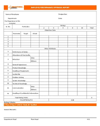 Appraisal Letter Format Doc Archives And Performance Appraisal