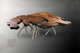 Silver Forest Live Edge Coffee Table