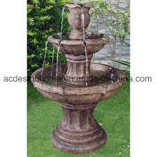 polystone decorative water fountain