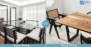 Glass Vs Wood Dining Table Pros And Cons