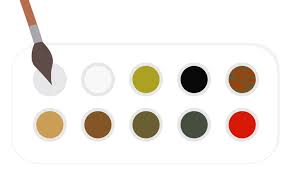the palette what do all of those