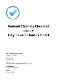 Cleaning Checklists Top 12 Free Download