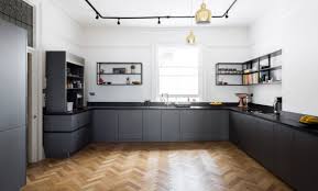 There are many kitchen flooring choices which make it pretty challenging to find the right option for the best types of kitchen flooring include cork, engineered hardwood, luxury vinyl, porcelain tile. Parquet Floor A Perfect Choice For This Stunning Kitchen Ocean Flooring Brighton