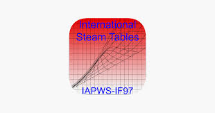 international steam tables on the app