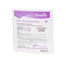 labels diversey oxivir five 16