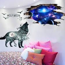 3d galaxy outer e wall decor self