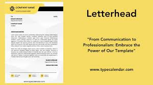 free printable letterhead templates