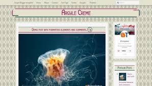 Argyle Creme Blogger Template Btemplates