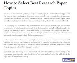 101 research paper topics and ideas
